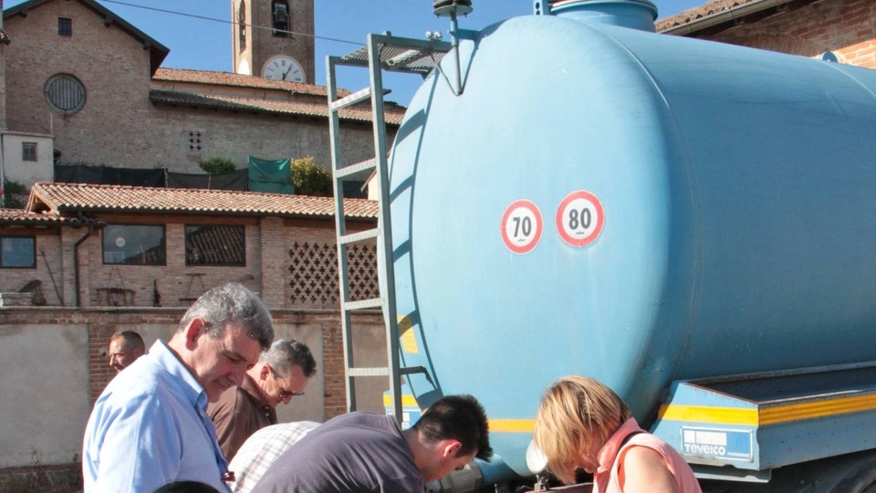 La cisterna a Casteggio, alla Certosa Cantù