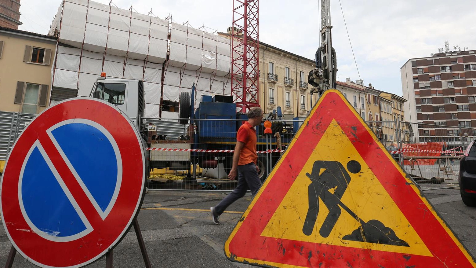 Metrò lilla, cantieri