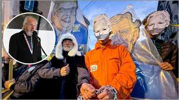 Julian Assange, presidio (anche) a Milano contro l’estradizione negli Usa