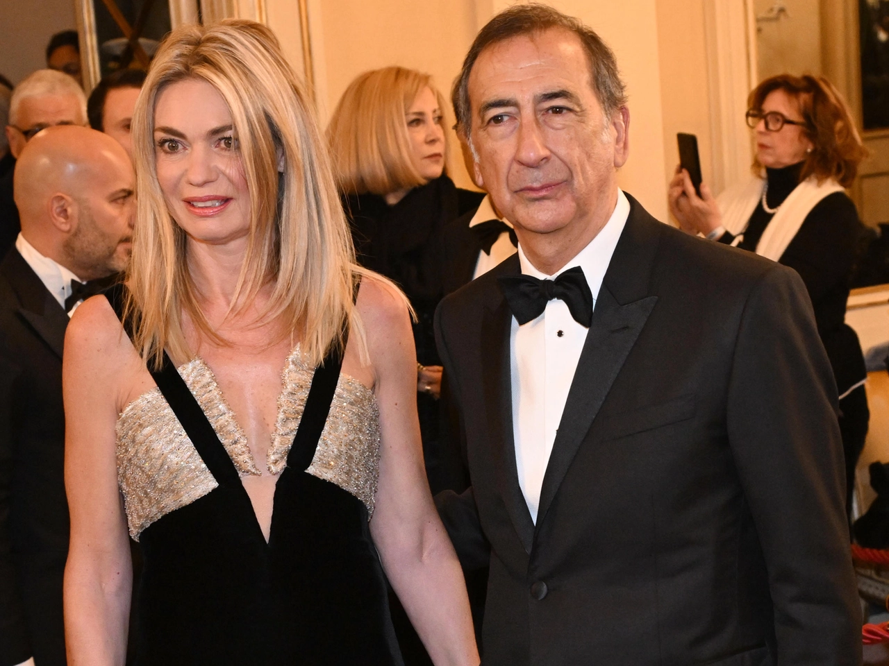 Il sindaco Giuseppe Sala e la compagna Chiara Bazoli