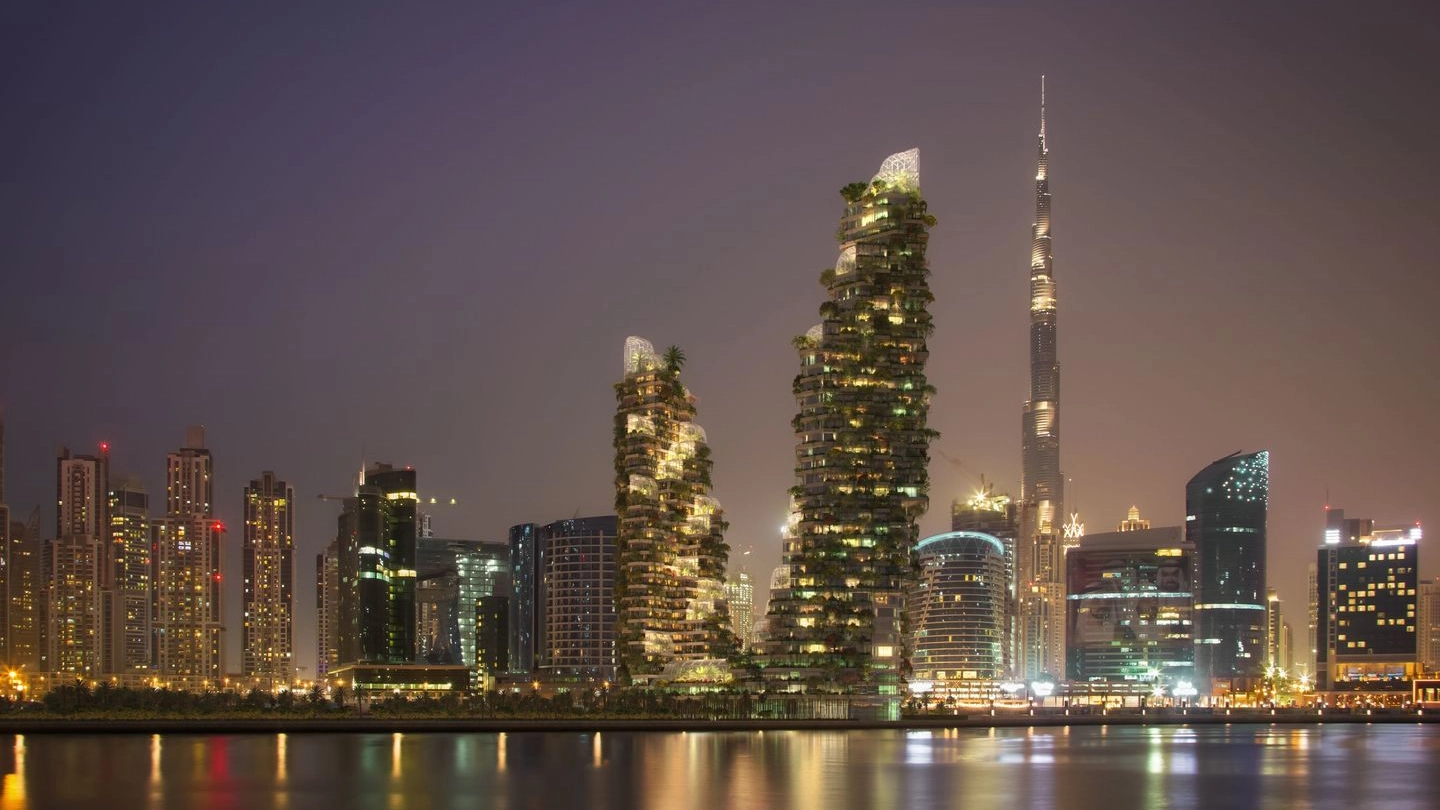 Dubai Vertical Forest, il prototipo presentato dall’architetto Stefano Boeri