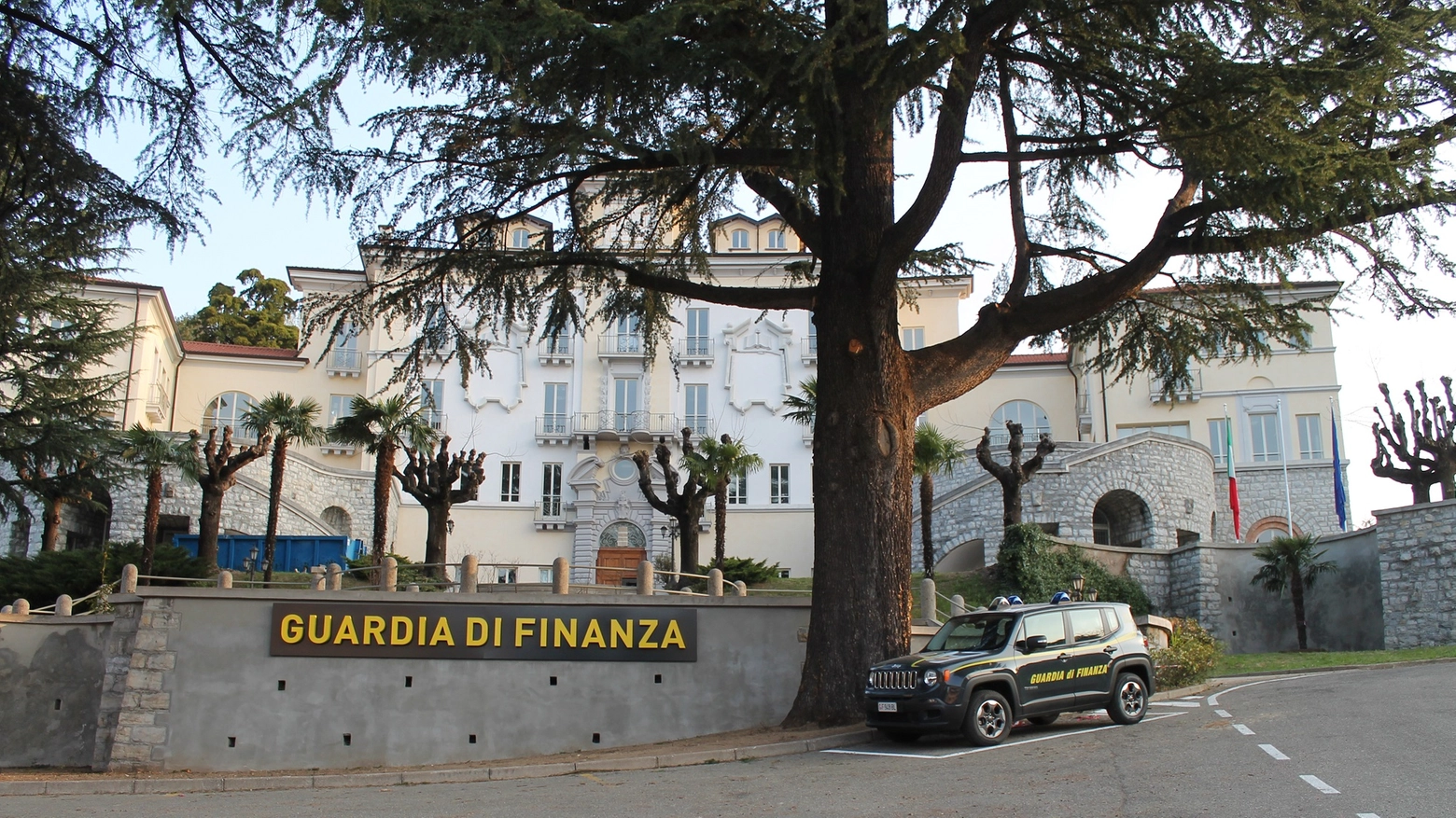 La sede della Guardia di finanza di Varese