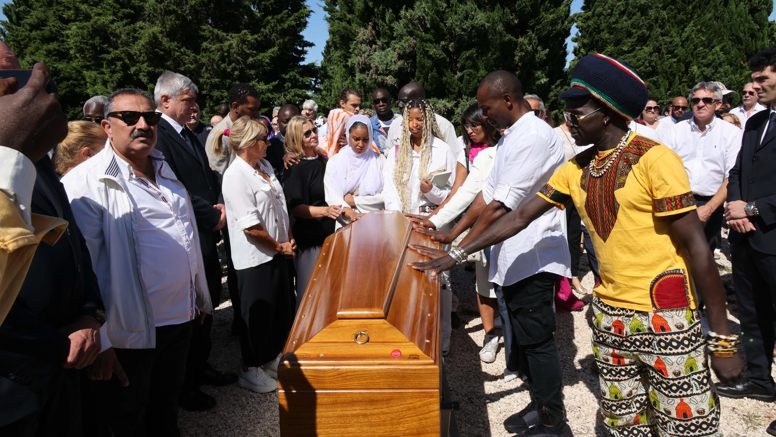 I funerali di Idris a Bedizzole I funerali di Idris a Bedizzole