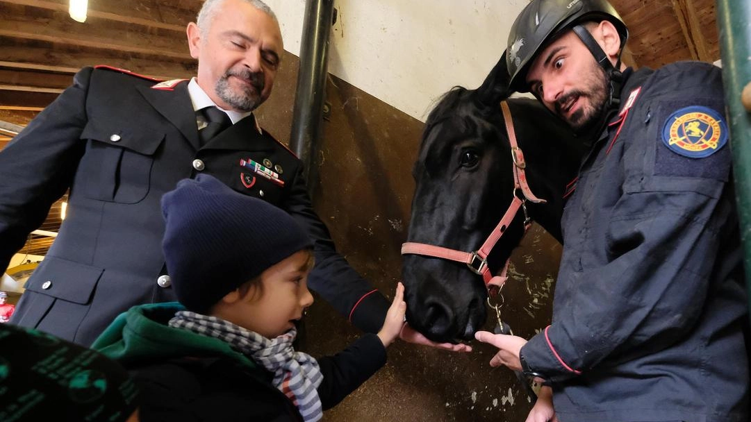 L’ex fienile in divisa. I carabinieri a cavallo. Il fascino della storia e dell’alta uniforme