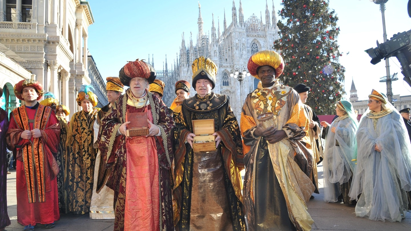 Un classico a Milano: il corteo dei Re Magi in centro il 6 gennaio