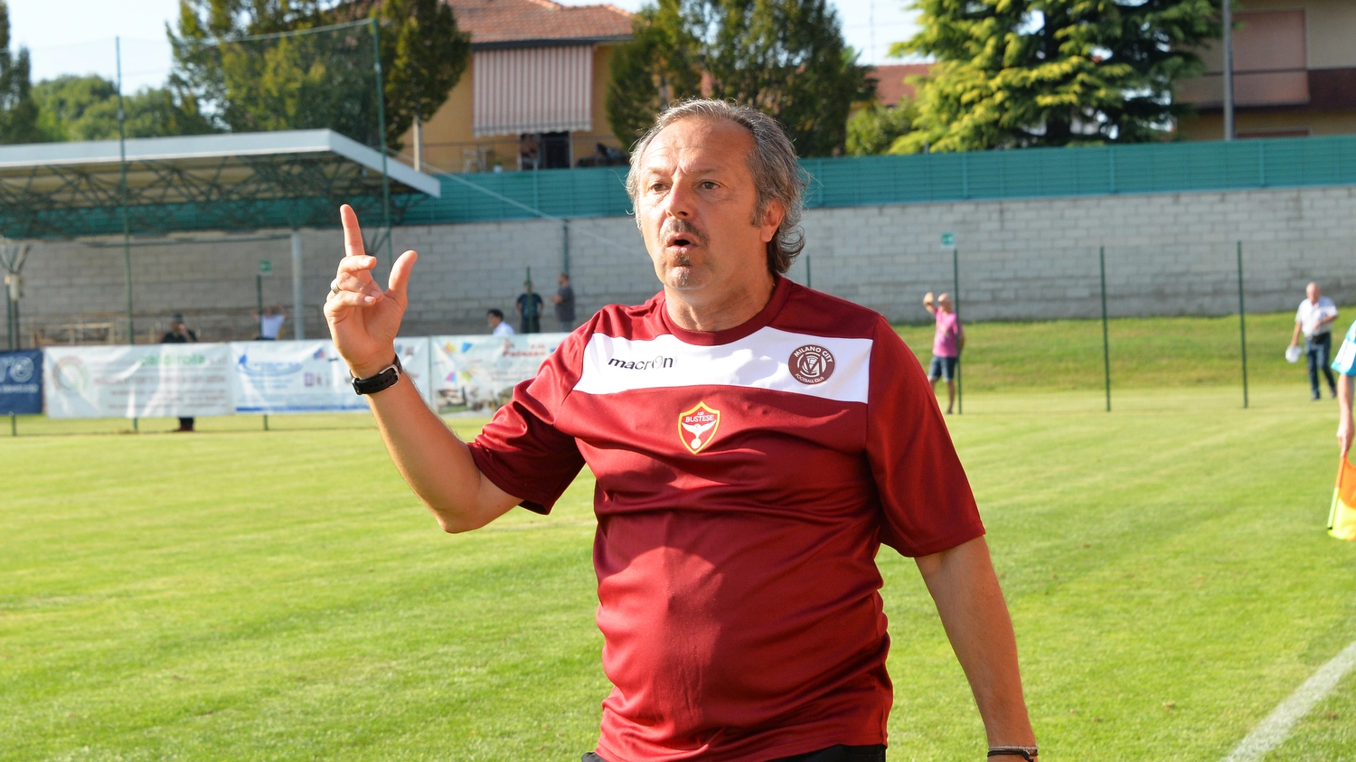 Giovanni Cusatis, allenatore della Bustese