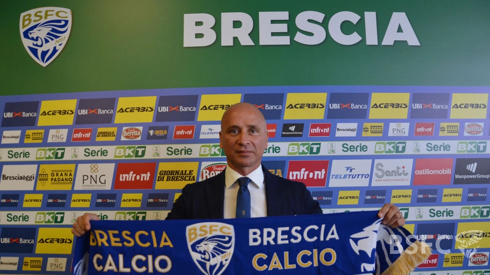 Eugenio Corini è pronto ad iniziare la sua nuova avventura sulla panchina del Brescia