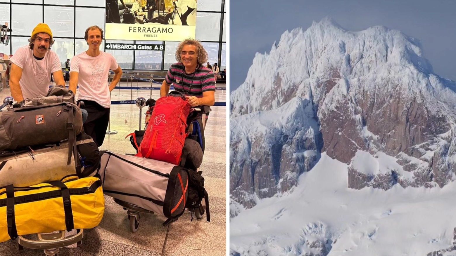 I Ragni di Lecco Luca Schiera e Paolo Marazzi e il Cerro Nora Est I Ragni di Lecco Luca Schiera e Paolo Marazzi e il Cerro Nora Est