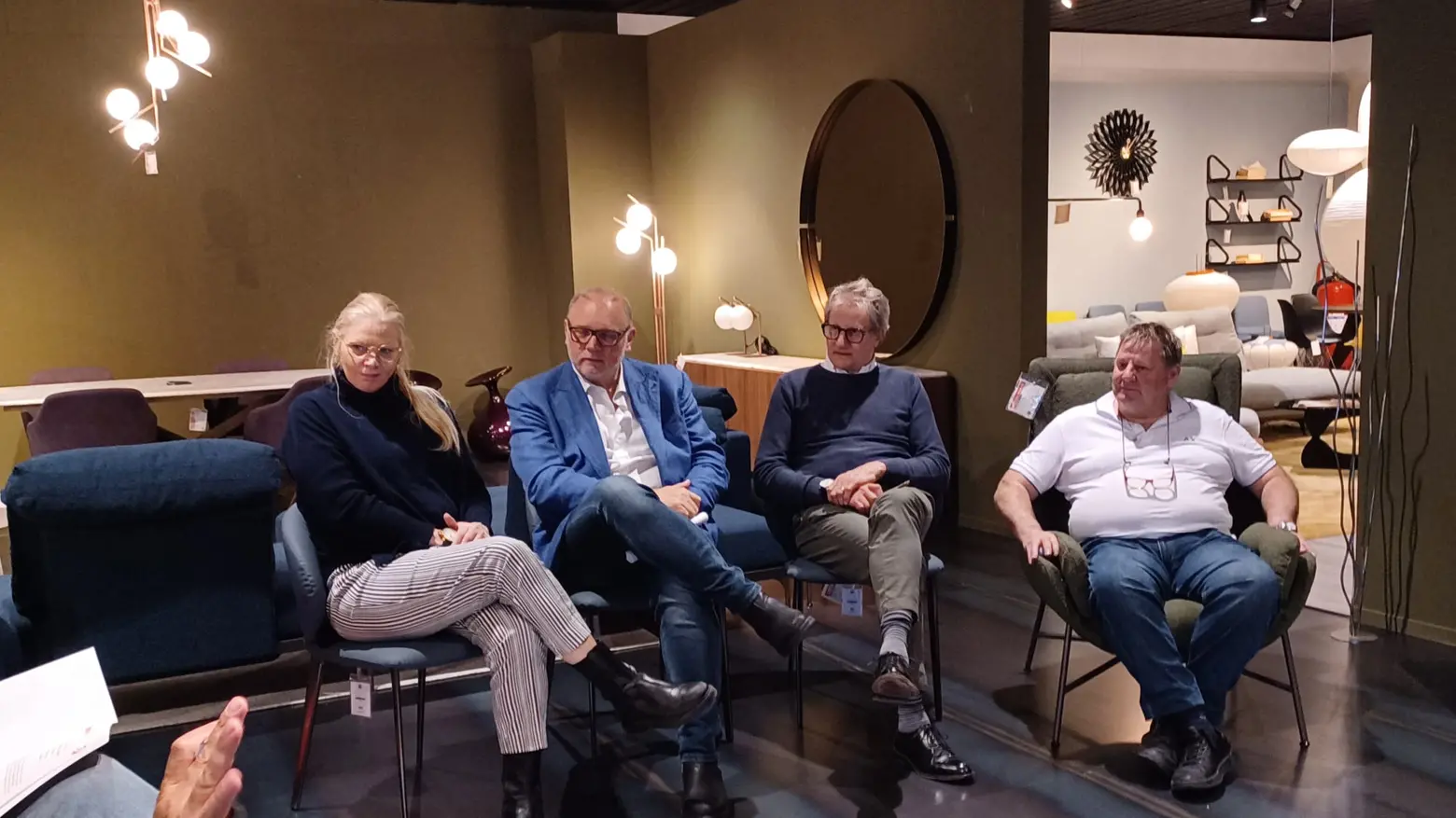 I fratelli Cesari alla presentazione dell’evento dedicato ai 55 anni dell’azienda