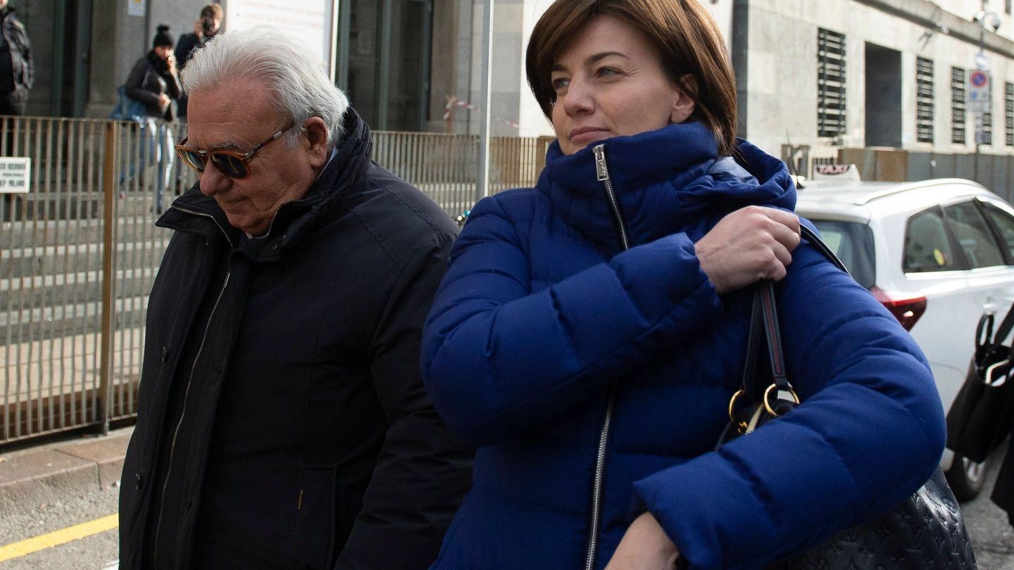 Lara Comi con il suo avvocato Gian Piero Biancolella