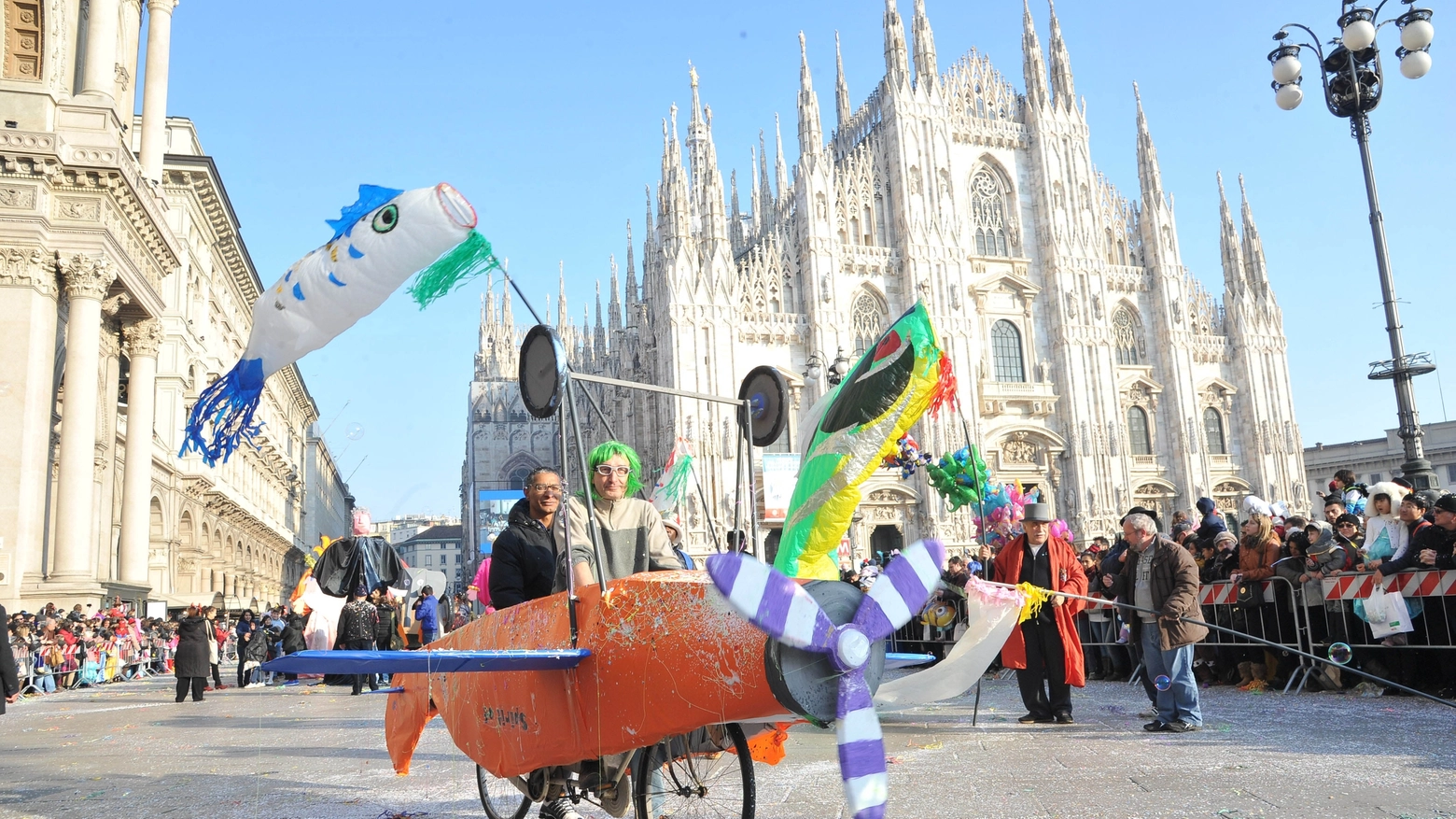 Carnevale a Milano (Newpress)