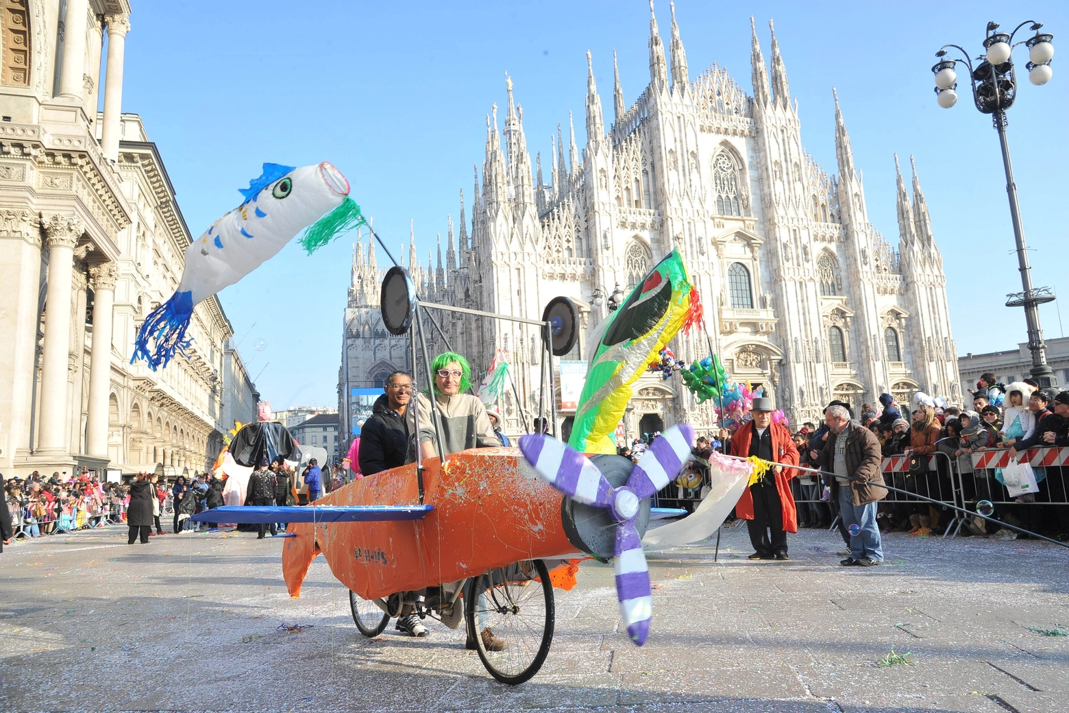 Carnevale a Milano (Newpress)
