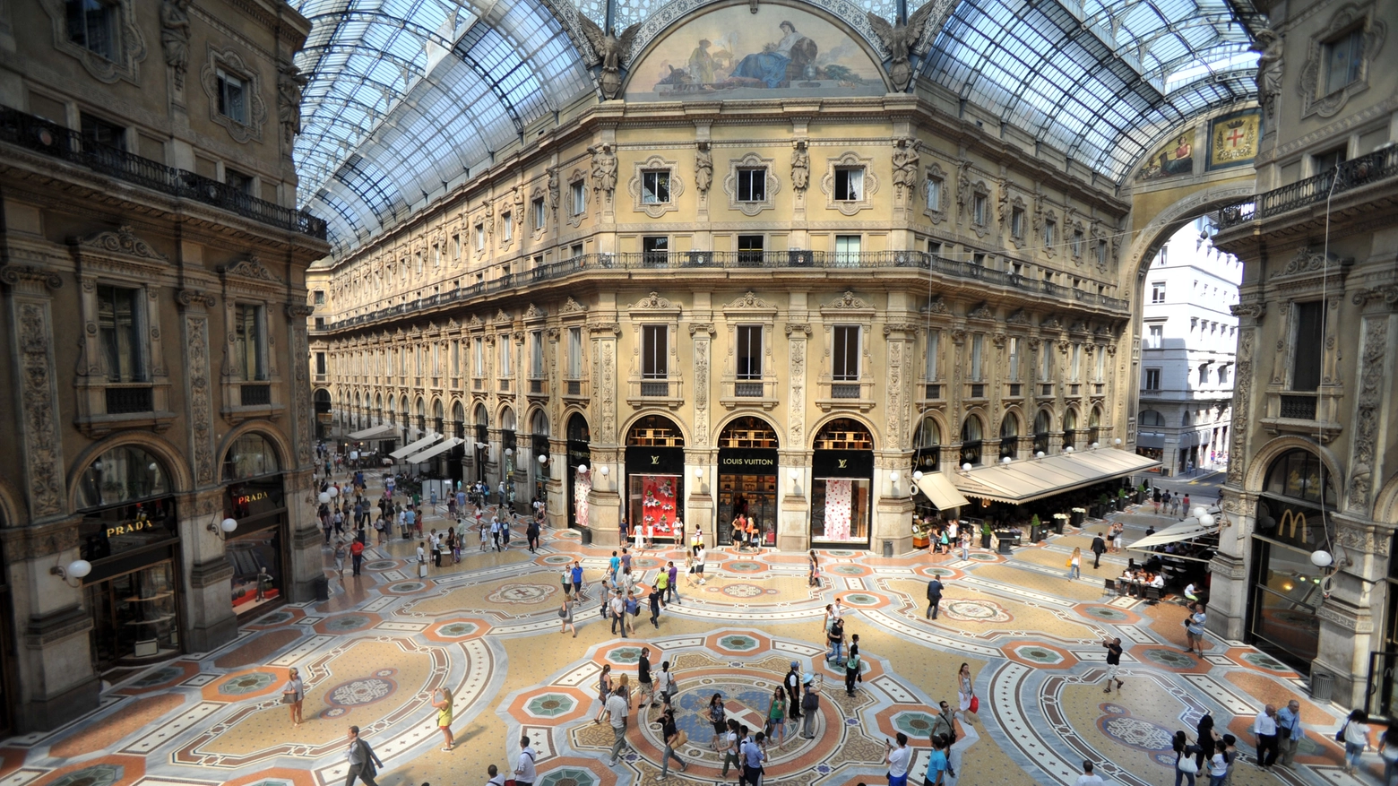 Galleria Vittorio Emanuele II a Milano