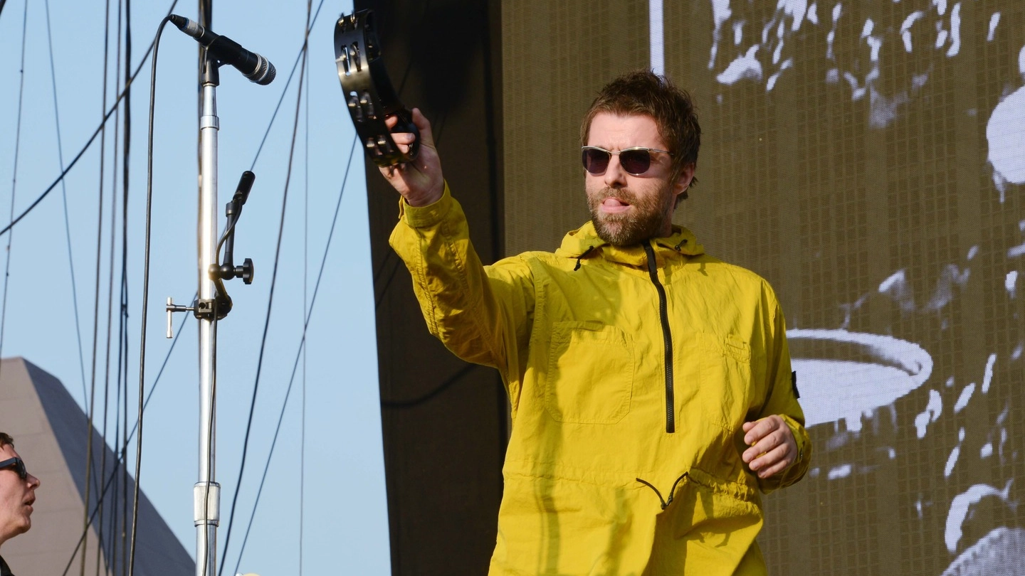 Liam Gallagher sul palco degli I-Days