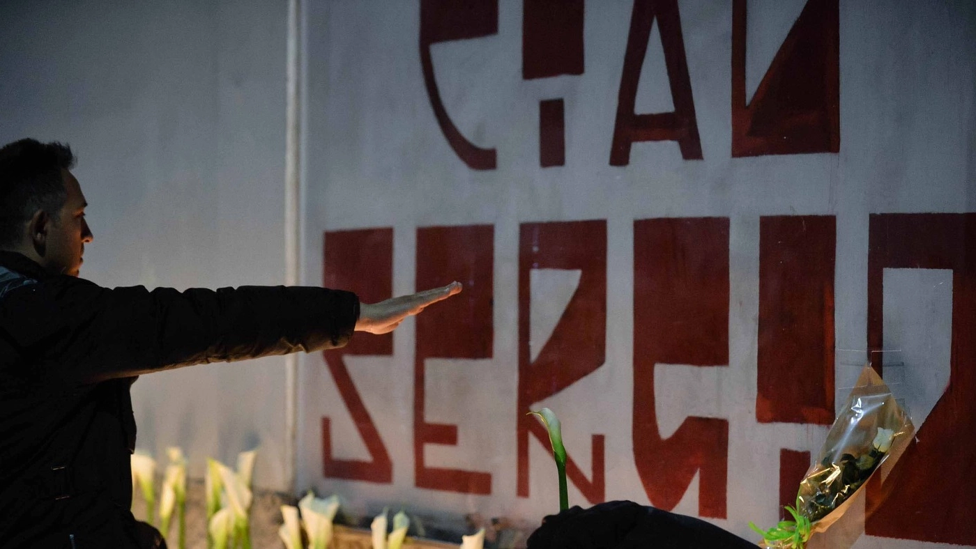 Commemorazione del militante di destra Sergio Ramelli ucciso in un agguato
