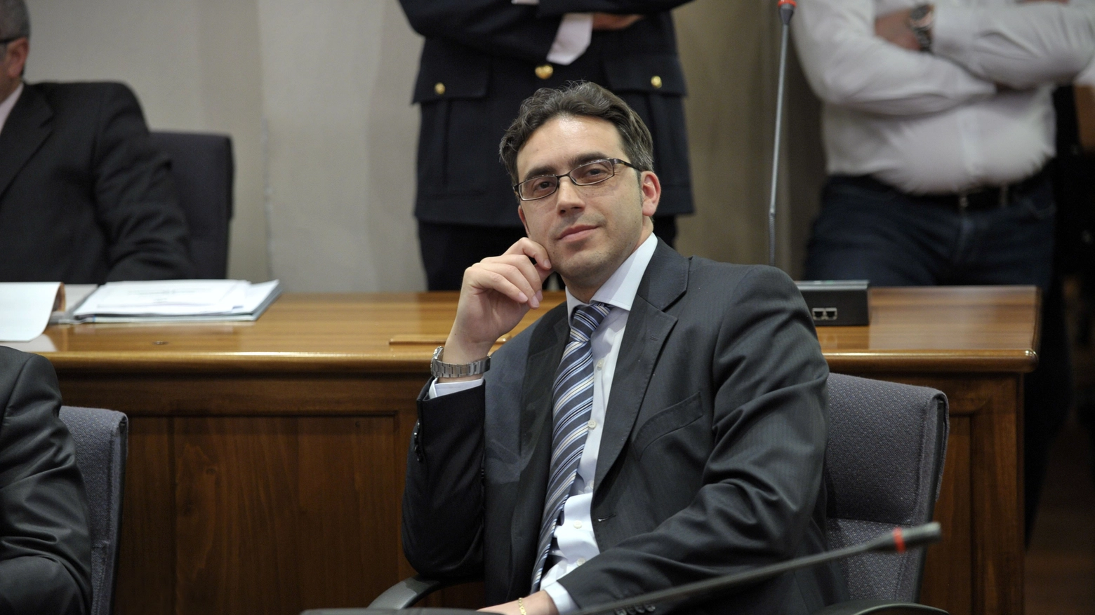 Il terzo candidato del centrodestra Giuseppe Di Bari Il terzo candidato del centrodestra Giuseppe Di Bari