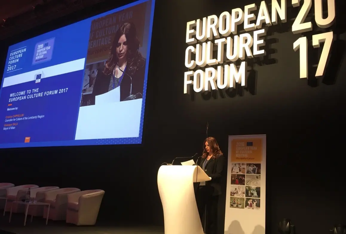 Milano, al via il Forum europeo della Cultura 2017