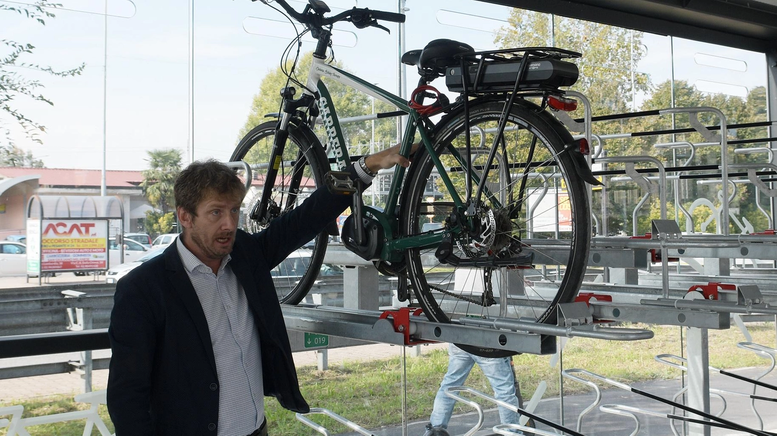 Parcheggio automatizzato, bici in sicurezza Parcheggio automatizzato, bici in sicurezza