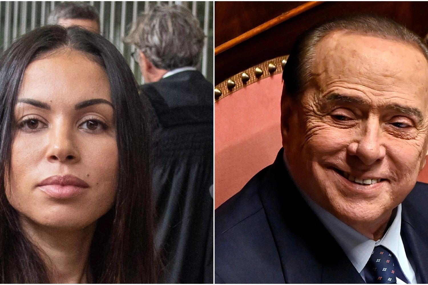 Karima El Mahroug e Silvio Berlusconi