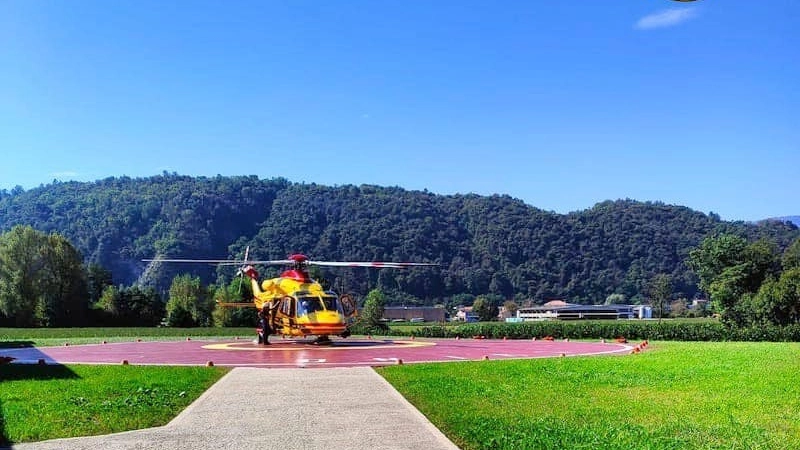 L'elisoccorso è stato impiegato per recuperare l'escursionista L'elisoccorso è stato impiegato per recuperare l'escursionista