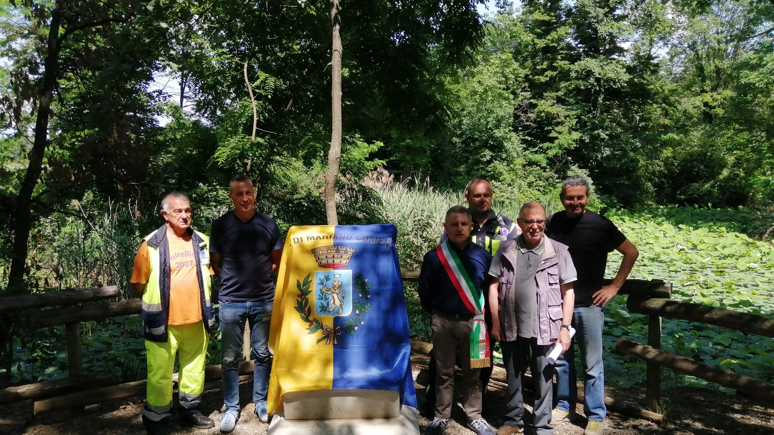 La stele di cascina Mordina La stele di cascina Mordina