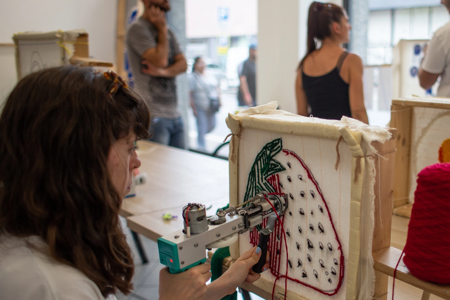 Lo Yum Lab di via Padova, a Milano (Ansa/Davide Canella)
