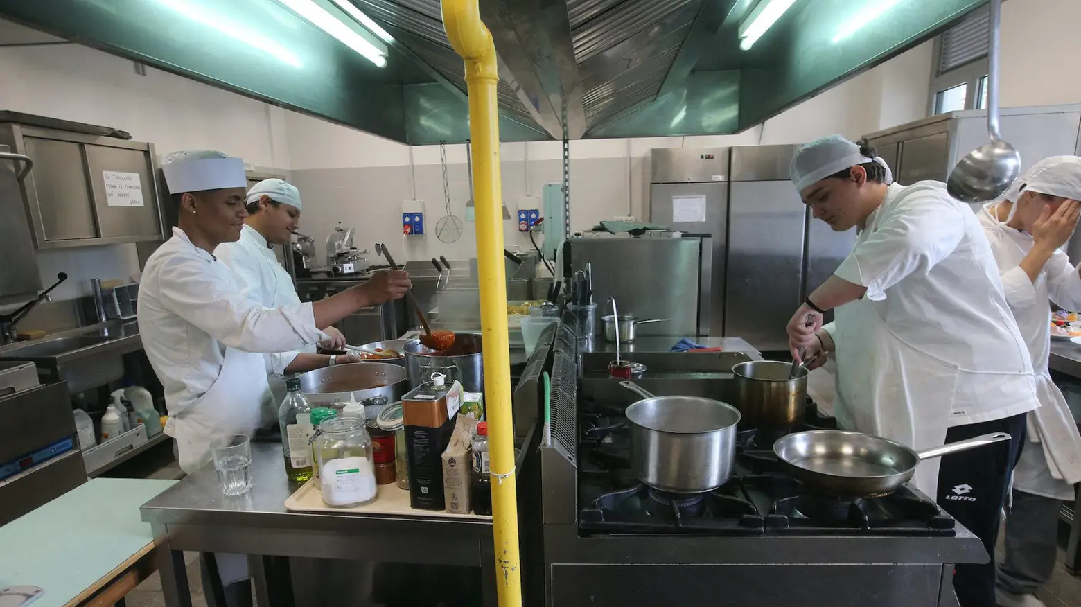 Il ristorante degli studenti  Un “antipasto“ d’esame