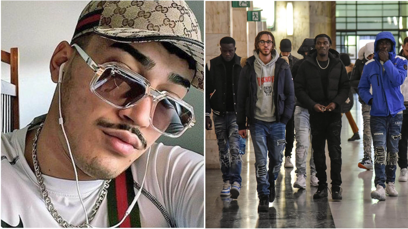 Il trapper Simba La Rue e la sua banda in tribunale
