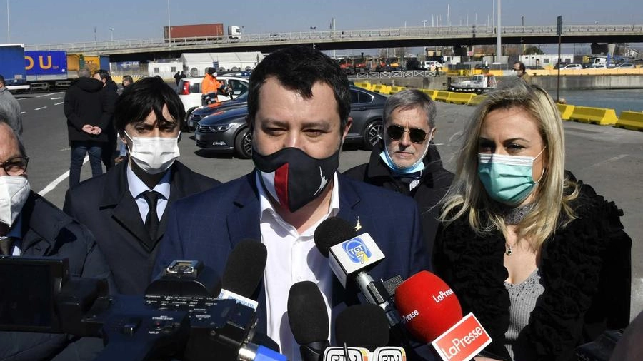 Salvini oggi sarà all'aula bunker di Catania per il processo Gregoretti
