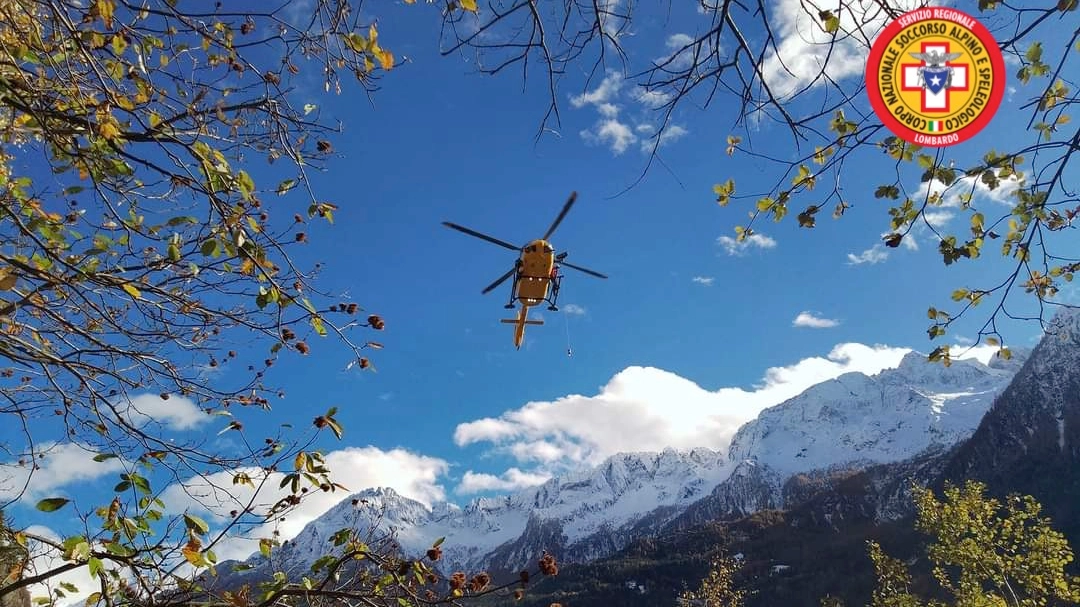 L'escursionista è stato recuperato dall'elisocorso L'escursionista è stato recuperato dall'elisocorso