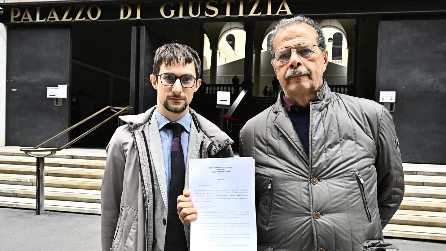 L’avvocato Stefano Silvestri a sinistra con Furio Truzzi di Assoutenti con l