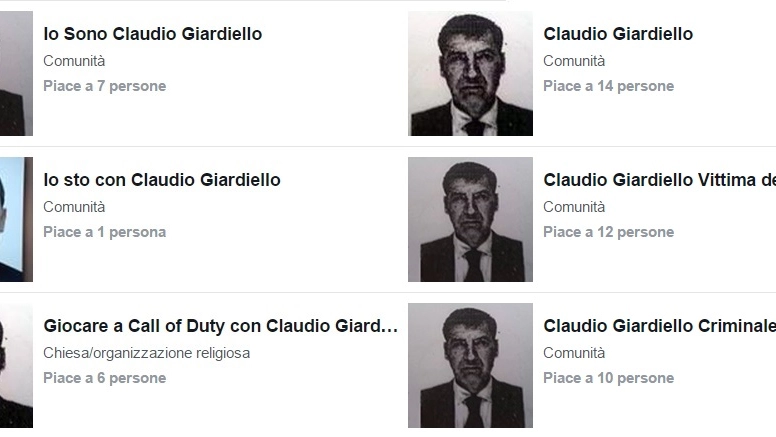 Claudio Giardelli, le pagine Facebook dedicate all'uomo che ha sparato in Tribunale a Milano