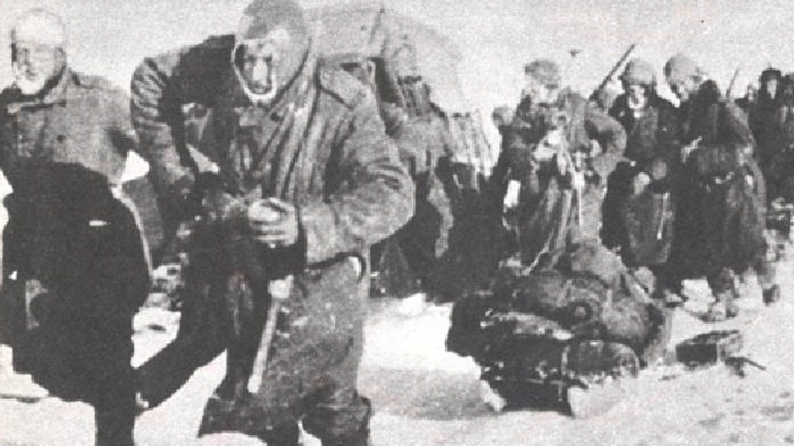 I soldati italiani nella ritirata dalla Campagna di Russia