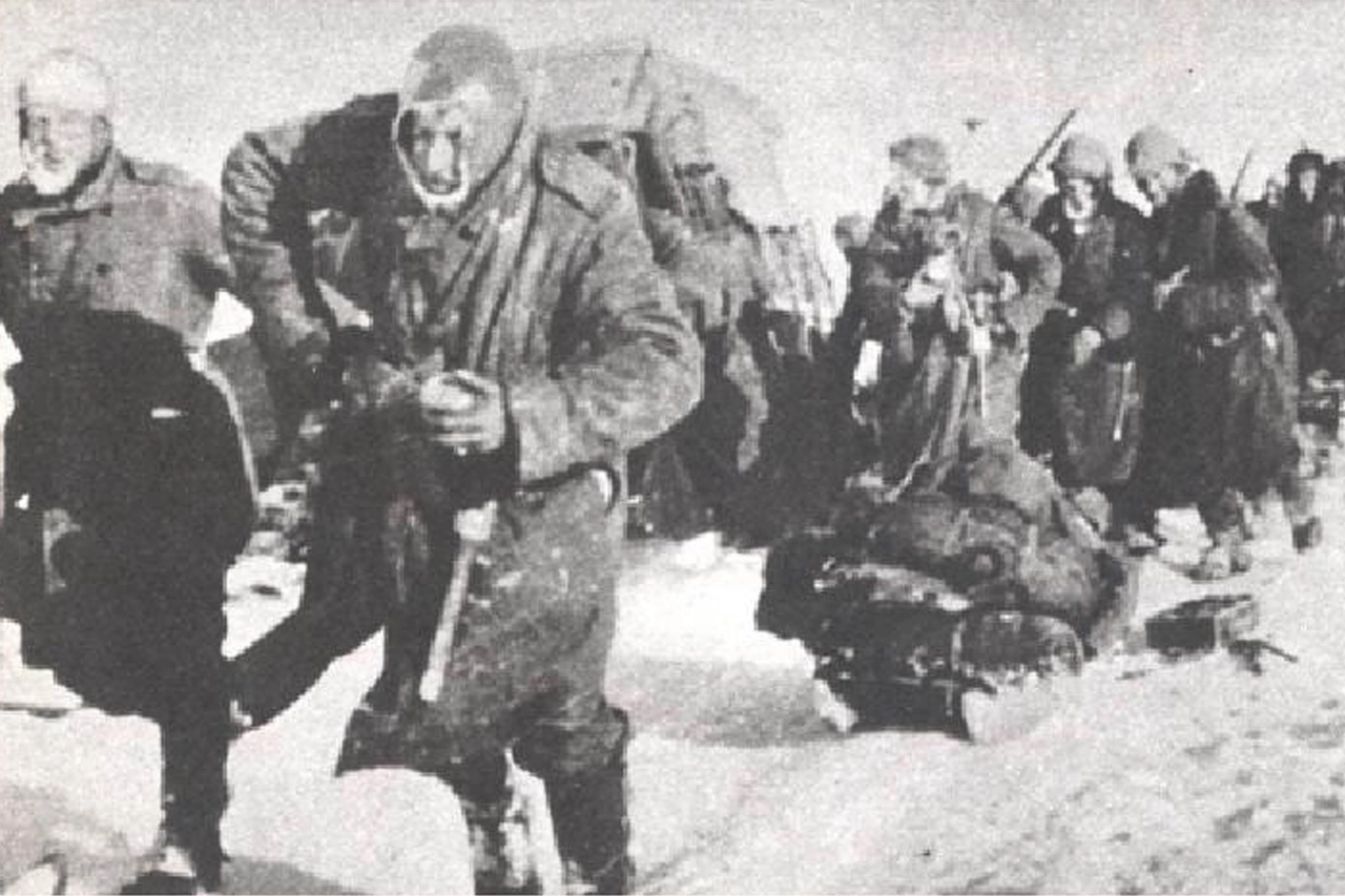 I soldati italiani nella ritirata dalla Campagna di Russia