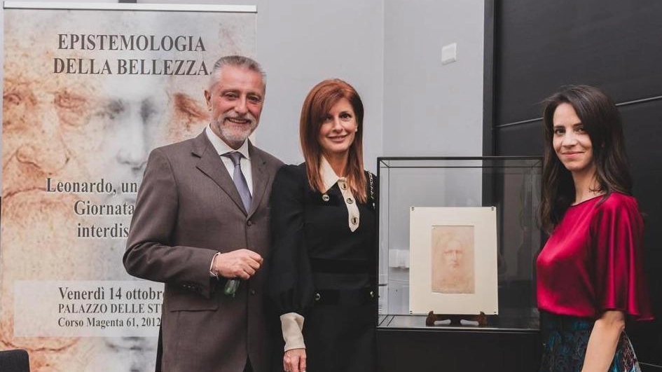 "La mano di Leonardo sul Cristo di Lecco"    