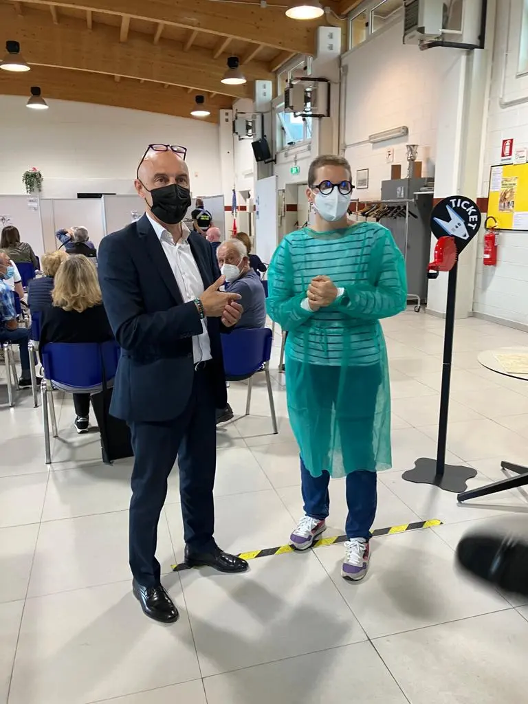 Magenta, aperto il nuovo hub vaccinale