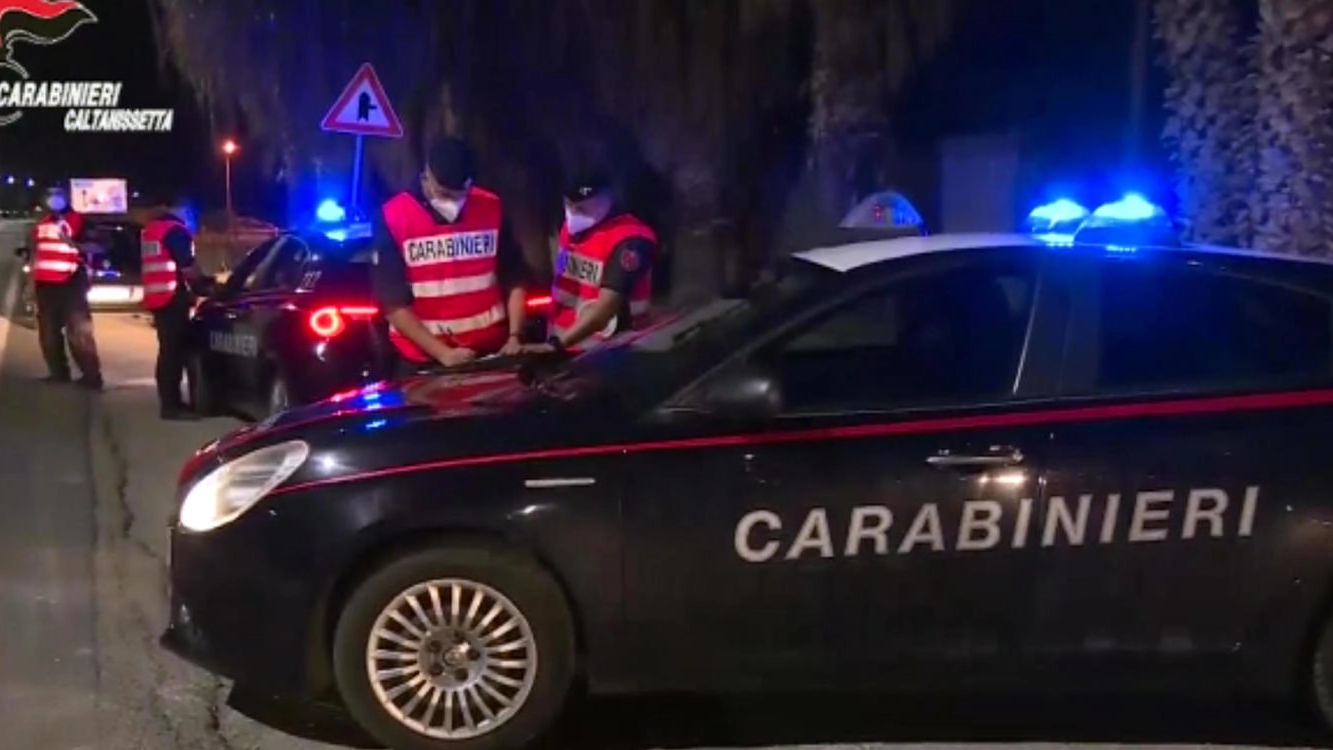 I carabinieri di Caltanissetta in azione