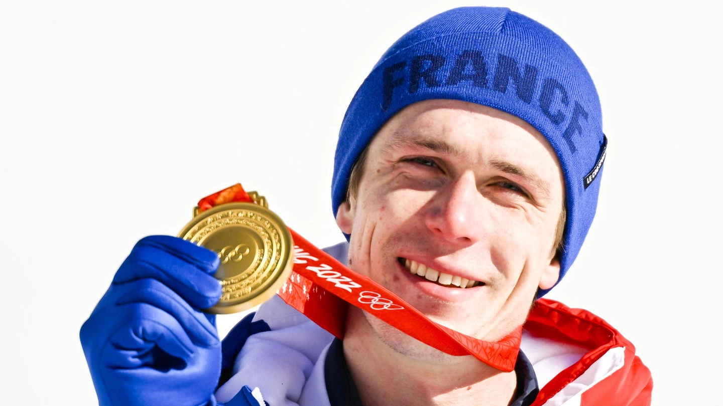 Clement Noel, oro nello slalom (Ansa)