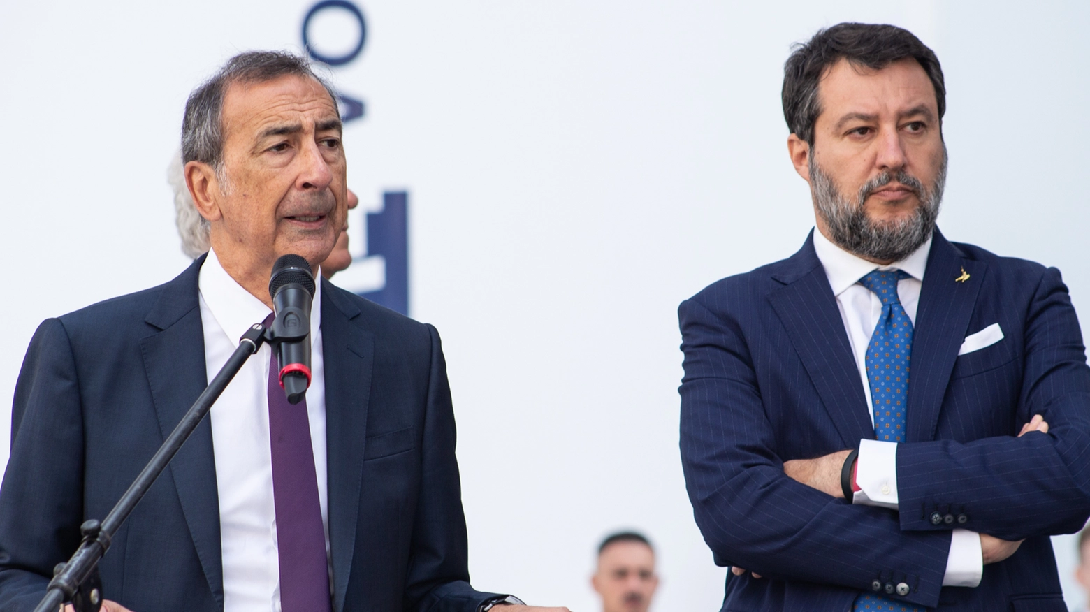 Beppe Sala e Matteo Salvini