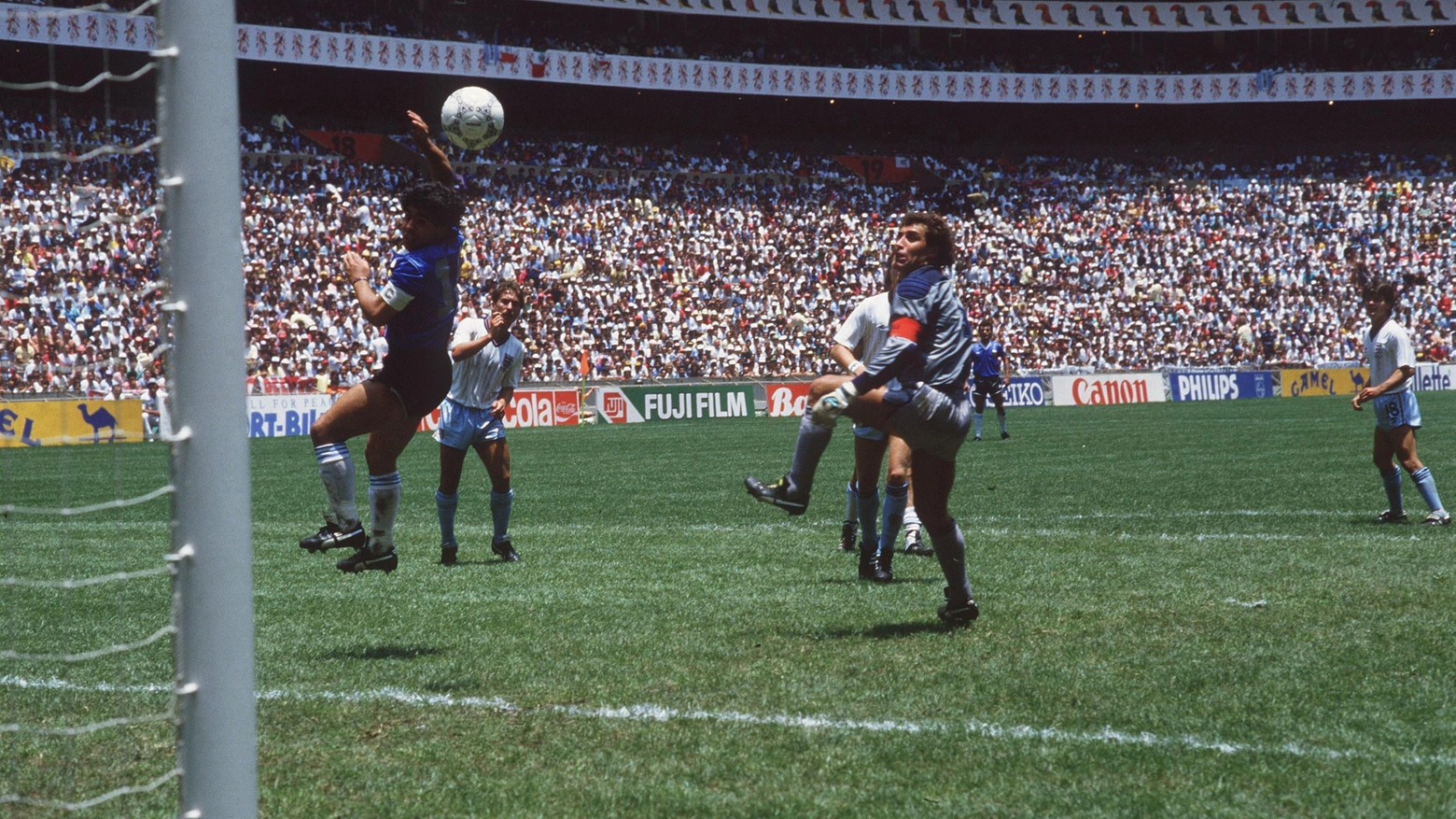Argentina-Inghilterra, 1986 (Ansa)