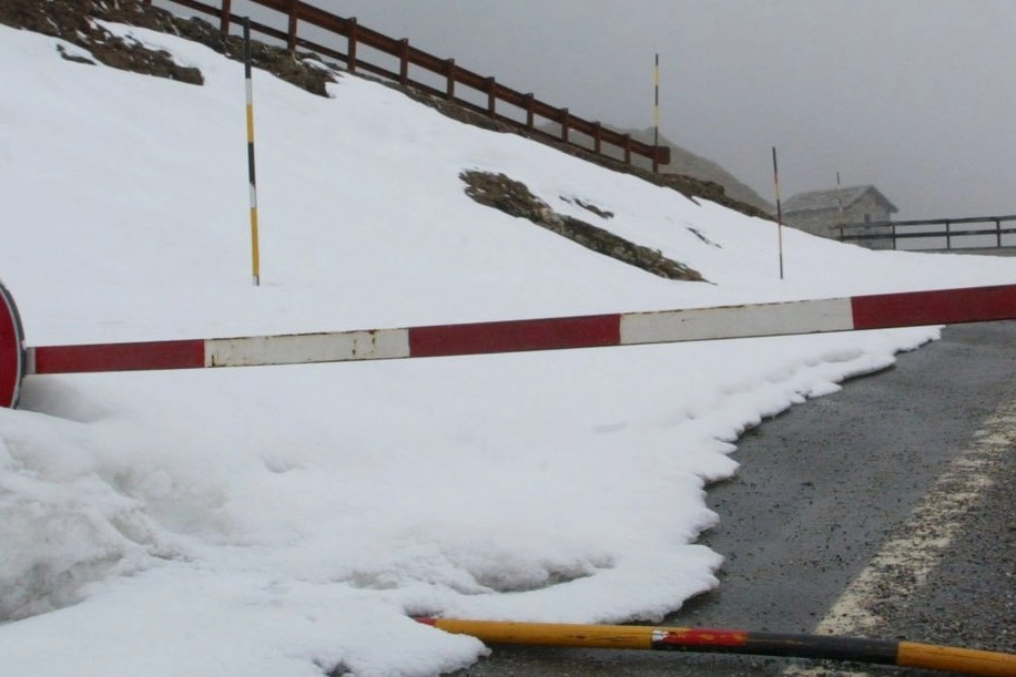Neve e pioggia in Lombardia causano disagi alla viabilità (foto archvio)
