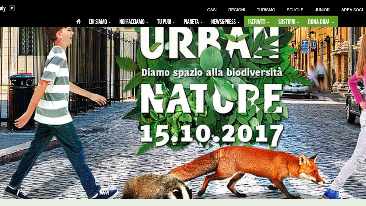 Logo dell'iniziativa "Urbane Nature"