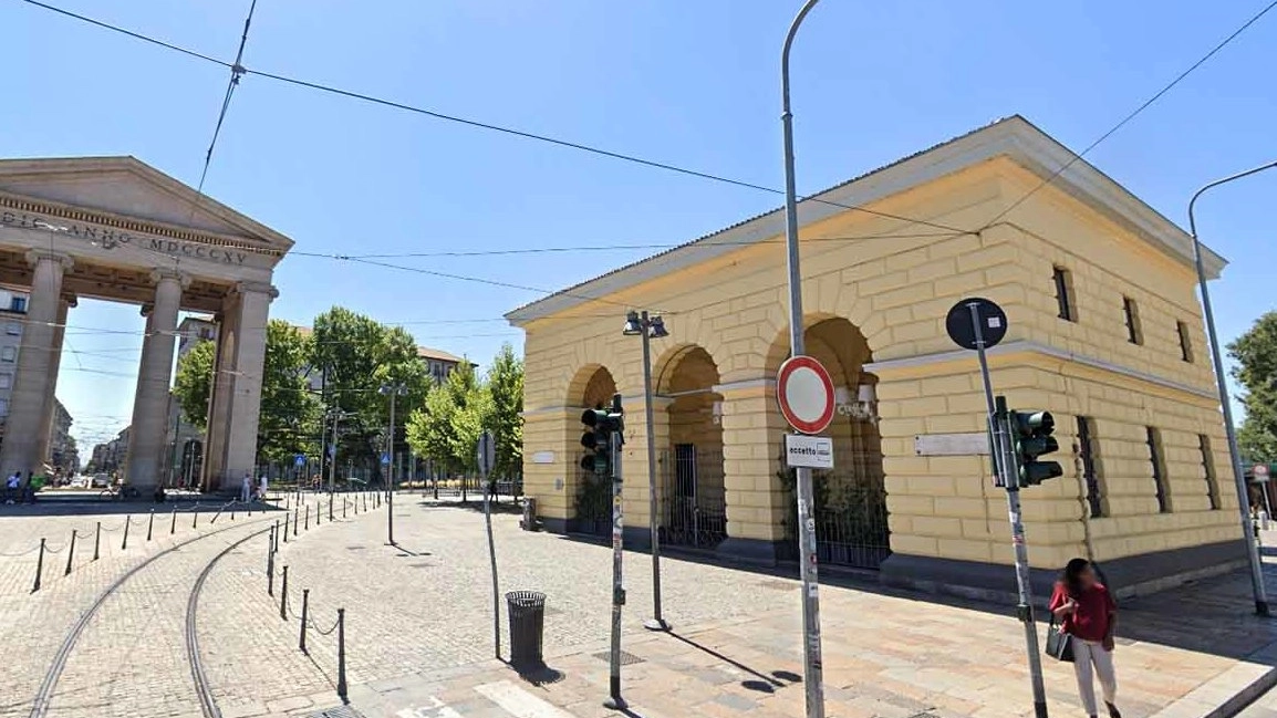 L’ex casello daziario in piazza XXIV Maggio L’ex casello daziario in piazza XXIV Maggio