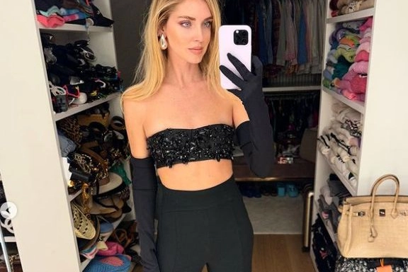 La cabina armadio di Chiara Ferragni (Foto instagram)