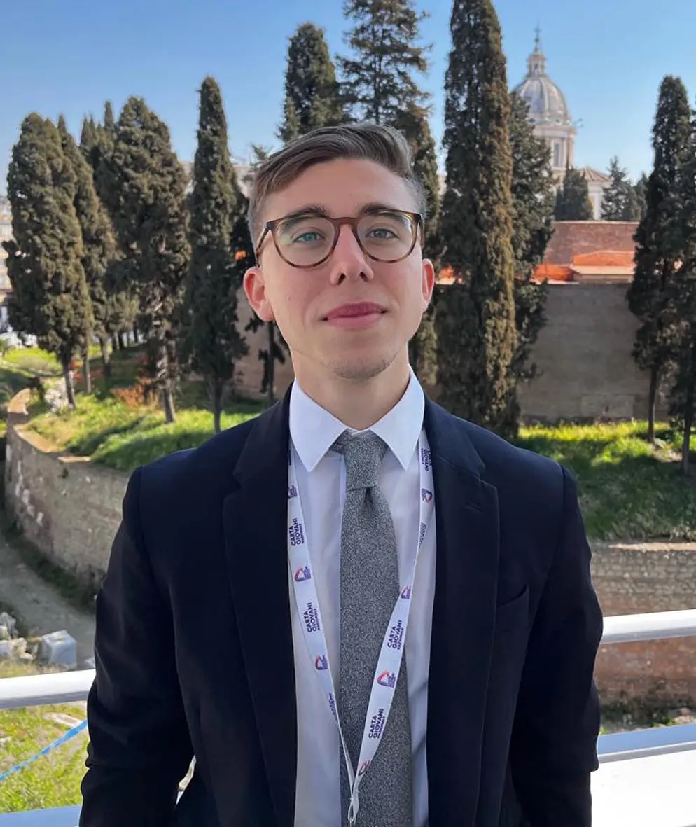 Andrea Bonazzi, a 21 anni ambasciatore della Lombardia