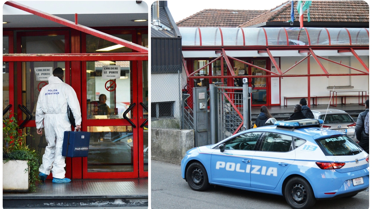 Varese, la polizia all'Enaip: l'istituto dove è stata accoltellata una professoressa
