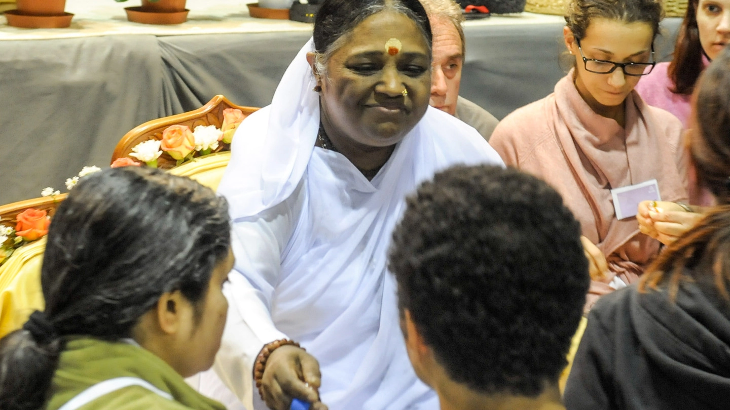 MAHATMA Amma è una  «Mahatma», una guida spirituale