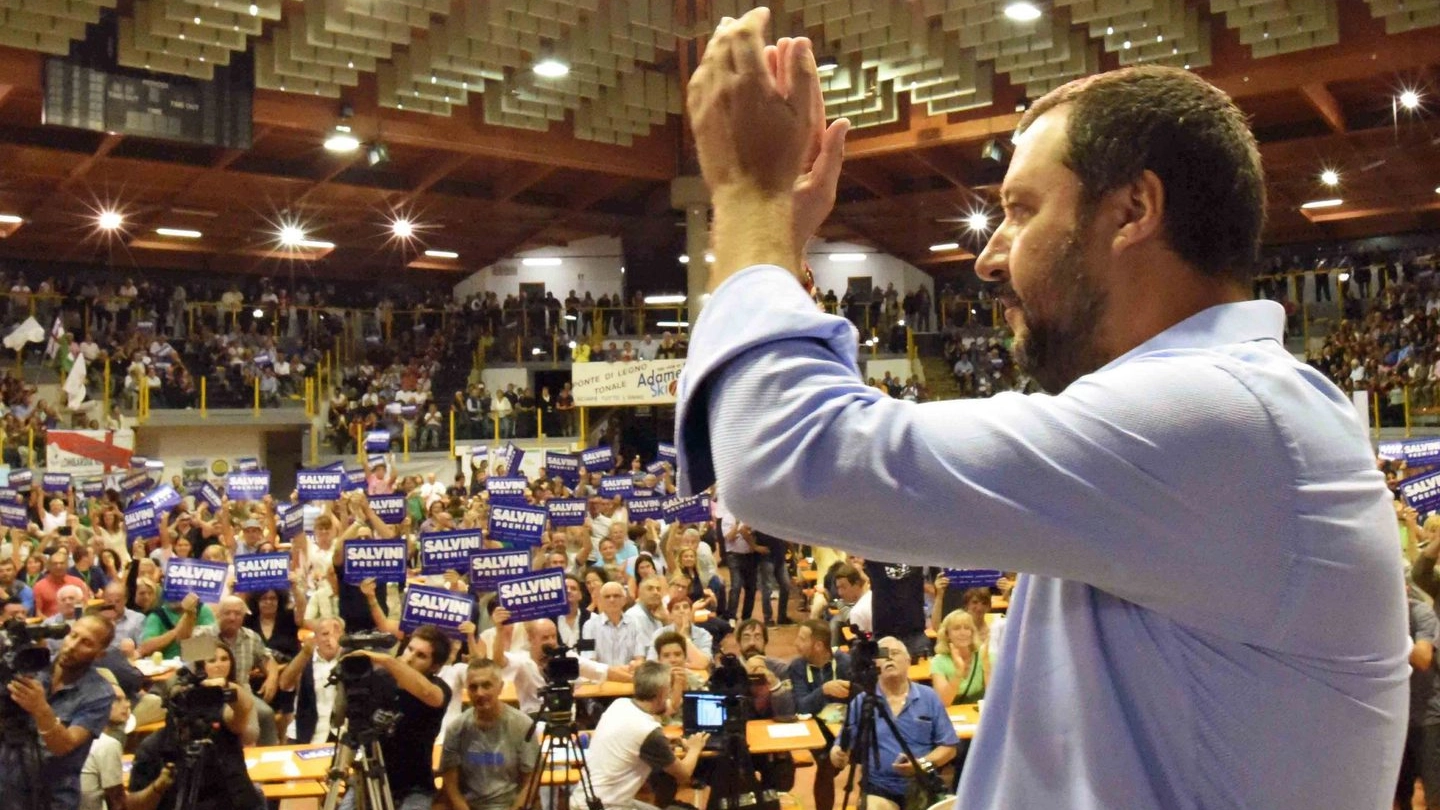 Matteo Salvini al Palasport