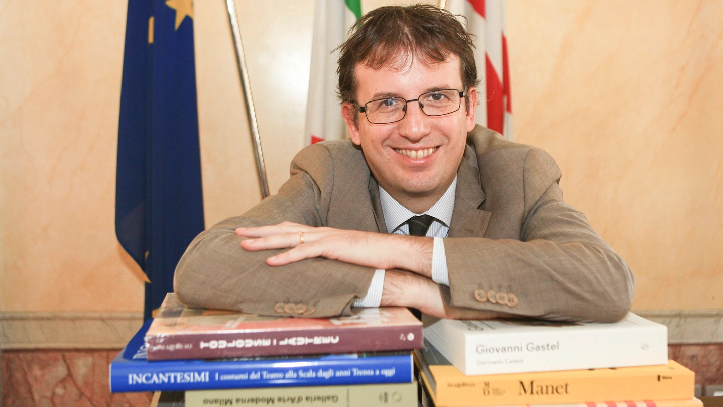 L’assessore comunale alla Cultura, al secondo mandato, Filippo Del Corno, 50 anni