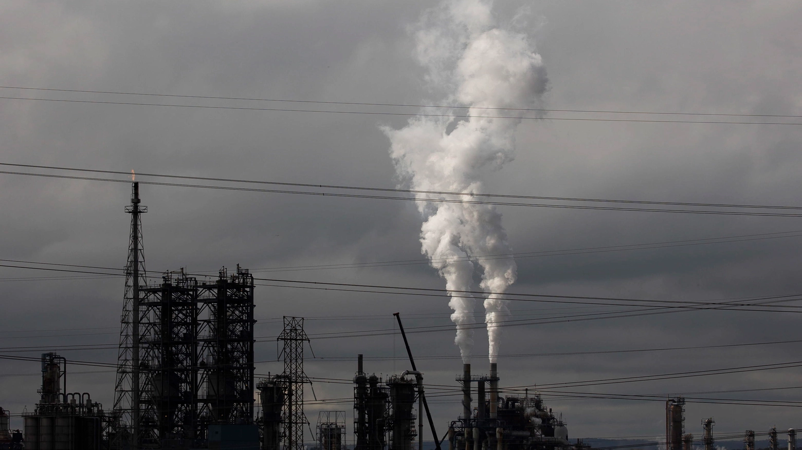 Emissioni, inquinamento: il carbone in New Jersey (Ansa)
